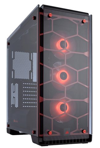 Case Corsair Crystal Series 570X RGB Red