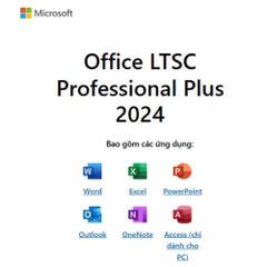  Phần mềm Office Microsoft LTSC Professional Plus 2024 for MAC 