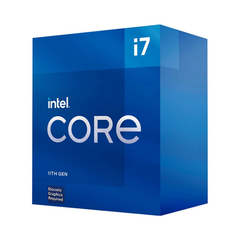  CPU Intel Core i7 11700F (2.5GHz turbo up to 4.9Ghz, 8 nhân 16 luồng, 16MB Cache, 65W) – Socket Intel LGA 1200 