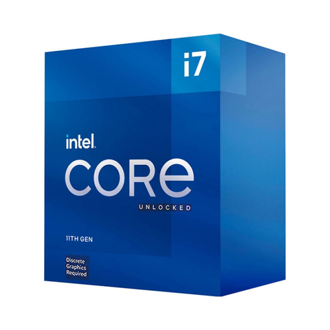 CPU Intel Core i7 11700KF (3.6GHz turbo up to 5Ghz, 8 nhân 16 luồng, 16MB Cache, 125W) – Socket Intel LGA 1200