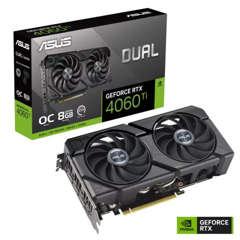 Card màn hình ASUS Dual GeForce RTX 4060 Ti EVO 8GB GDDR6