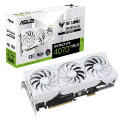  Card màn hình ASUS TUF Gaming GeForce RTX 4070 Ti SUPER BTF White OC Edition 16GB GDDR6X 
