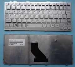  Bàn phím Toshiba NB 200, NB205,NB305 ( bạc + có khung ) uk 