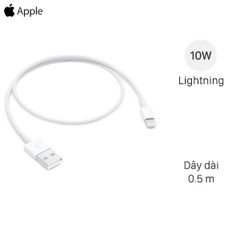 Cáp Lightning 0.5 m Apple ME291 Trắng 