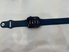 Apple Watch Series 7 GPS, 45mm Blue Aluminium Case with Abyss Blue Sport Band - Regular (MKN83VN/A) 