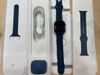 Apple Watch Series 7 GPS, 45mm Blue Aluminium Case with Abyss Blue Sport Band - Regular (MKN83VN/A)