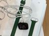 Apple Watch Series 7 GPS, 45mm Green Aluminium Case with Clover Sport Band - Regular (MKN73VN/A)