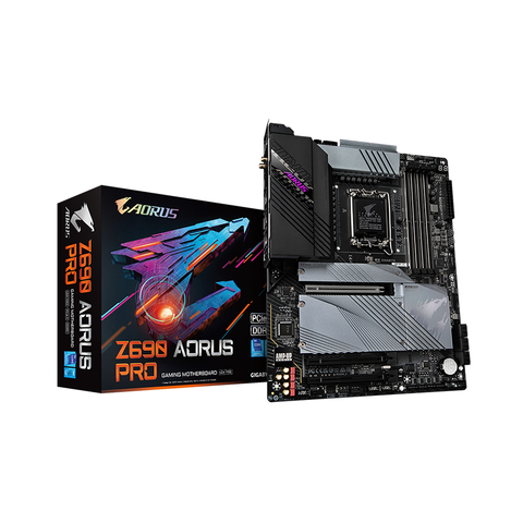 Mainboard Gigabyte Z690 AORUS PRO DDR4 (Intel Z690, Socket 1700, ATX, 4 khe Ram DDR4)
