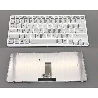 Bàn phím Sony Sve- 14  (Màu Trắng+Có Khung)