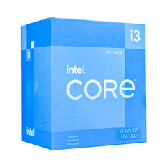  CPU Intel Core i3-12100F (Up To 4.30GHz | 4 Nhân 8 Luồng | 12MB Cache | Socket 1700) 