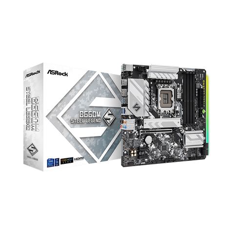 Mainboard Asrock B660m Steel Legend (intel B660, Socket 1700, M-atx)