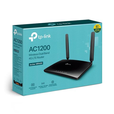 Bộ Phát Wifi 4g Tp-link Archer Mr400 Ac1200