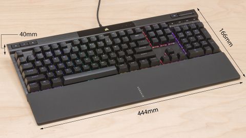 Bàn phím game Corsair K70 RGB Pro Red sw (USB) (CH-9109410-NA)