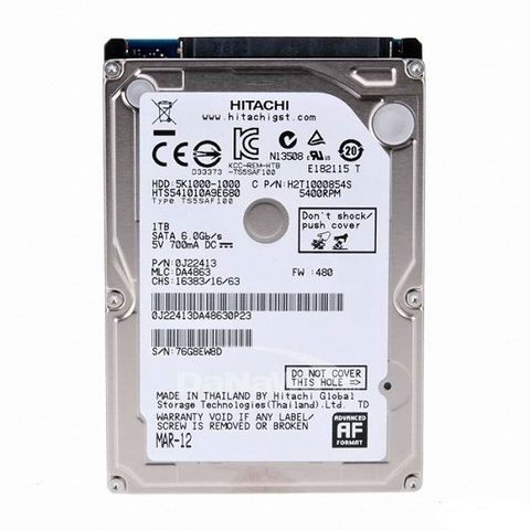 Hdd Hitachi Sata 1Tb - 3.5'