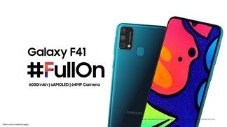 Ấn tượng ban đầu về Samsung Galaxy F41: Pin 6.000 mAh, camera 64 MP, giá dưới 6 triệu đồng