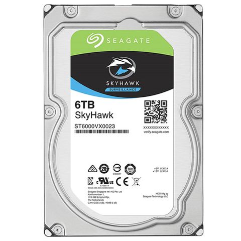 Seagate Skyhawk 6Tb 3.5” St6000Vx0023 Sata 6Gb / S