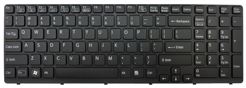 Bàn phím Sony Sve- 15,Sve-17  (Màu Đen) Có Khung