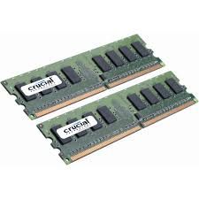 Crucial 4Gb Kit (2 X 2Gb) Ddr2-800 Udimm