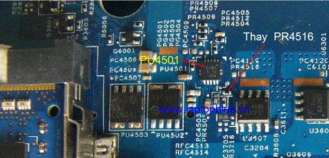 Phí Sửa Chữa Nút Nguồn Mạch Nguồn Acer Aspire 4750