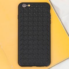  Ốp lưng iPhone 6 Plus - 6s Plus nhựa dẻo Woven OSMIA Đen 