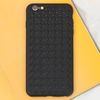 Ốp lưng iPhone 6 Plus - 6s Plus nhựa dẻo Woven OSMIA Đen