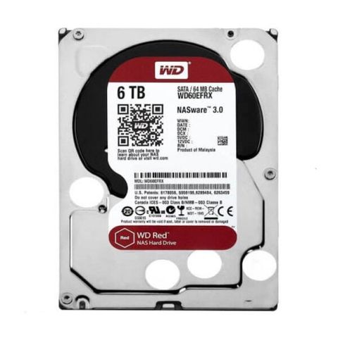 Ổ Cứng Hdd Wd Red Plus 6tb 3.5″ Sata Iii Wd60efrx