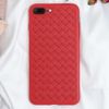 Ốp lưng iPhone 7 Plus - 8 Plus nhựa dẻo Woven OSMIA Đỏ
