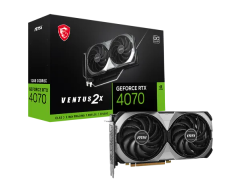 Card màn hình MSI GeForce RTX 4070 Ventus 2X E 12G OC