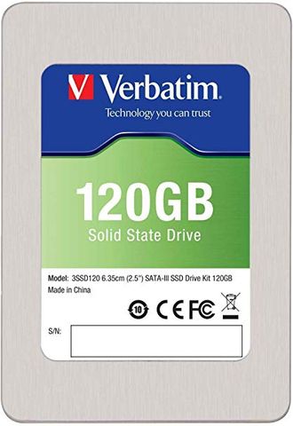 Verbatim 120 Gb Sata Iii Internal Ssd 6.0 Gb-S 2.5-Inch 47378