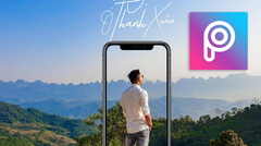  Cách chèn chữ nghệ thuật typo vào ảnh bằng ứng dụng Picsart đơn giản 