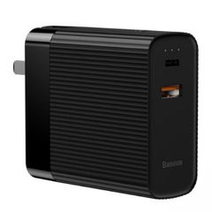  Bộ Sạc Nhanh Du Lịch 2 Trong 1 Baseus Power Station Travel Charger Tích Hợp Pin Dự Phòng 5000mah 