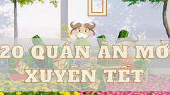  Top 20 quán ăn ngon mở cửa xuyên Tết 2021 ở Sài Gòn TP.HCM 