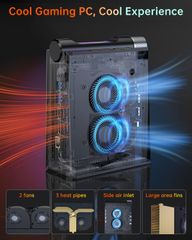  Mini PC Gaming KAMRUI AMR5 32GB+512GB/AMD Ryzen 7 7735HS 