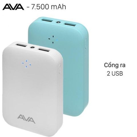 Pin sạc dự phòng 7.500 mAh AVA LJ JP197