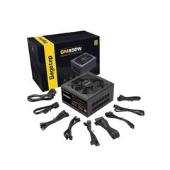  Nguồn SEGOTEP GM850W Black - 850W - 80 Plus Gold - Full Modular - ATX3.0+PCIE 5.0 