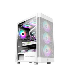  Vỏ case KENOO ESPORT AF100 - 3F - Trắng 