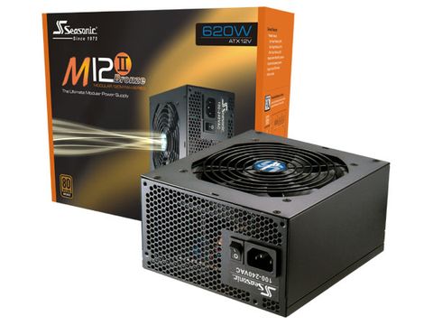 Nguồn Seasonic 620W M12II (80 Plus Bronze/Non Modular)