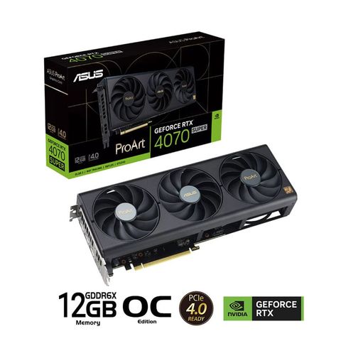 Card màn hình Asus PROART RTX 4070 SUPER-O12G