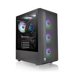  Case Thermaltake S200 TG ARGB Black 