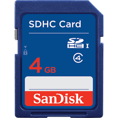  Sandisk Sdhc/Sdxc Memory Card 4 Gb 