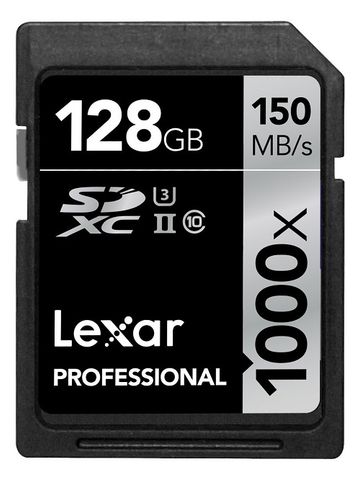 Lexar® Professional 1000X Sdhc™/Sdxc™ Uhs-Ii Cards 128Gb