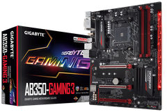  Mainboard Gigabyte Ga-ab350-gaming 3 Socket Am4 817s 