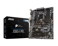  Mainboard Msi B360-a Pro Socket 1151v2  919kt 