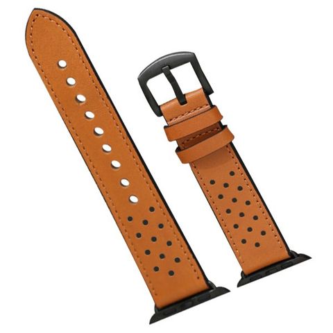 Dây da đồng hồ Apple 38-40 mm nâu JA4009