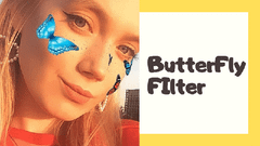  Cách chụp ảnh hiệu ứng filter con bướm xanh trên Instagram 