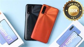 Xiaomi Redmi 9T đã lên kệ tại Thế Giới Di Động với mức giá rất hạt dẻ, kèm hotsale giảm ngon 300k, đáng sắm ngay