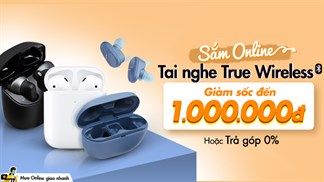 Cơ hội hiếm có, hàng loạt tai nghe không dây xịn xò giảm sốc online lên tới 1 triệu lận này, nhanh chốt liền nào các bạn ơi!