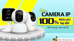  Đảm bảo an toàn cho ngôi nhà của bạn, sắm ngay camera để cùng bạn làm được điều đó, đang miễn phí lắp đặt 100% 