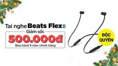  Độc quyền: Tai nghe bluetooth Beats Flex giảm thẳng online 500k, hàng ngon giá hời thế này mà bỏ qua là tiếc lắm đấy 