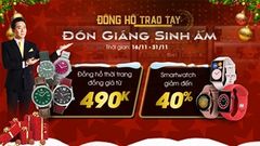 Mừng giáng sinh ấm cận kề, loạt đồng hồ thời trang chất lừ đang sale sốc đến 60% quá hấp dẫn, đừng bỏ lỡ cơ hội này 
